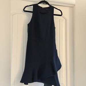 Banana Republic Navy Crewneck Sleeveless Dress